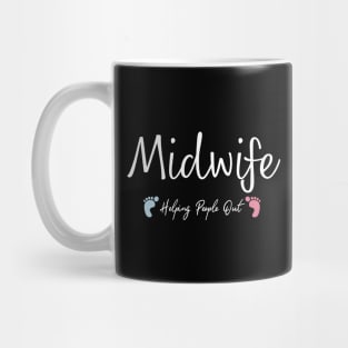 Midwife Helping People Out Mug